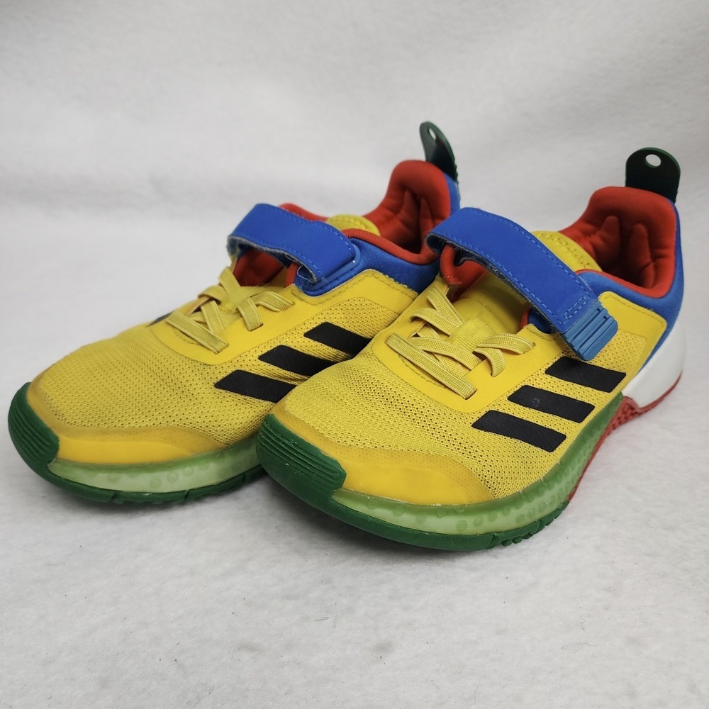Adidas LEGO x Sport J FY8440 Kids 1 Sneakers Equipment Yellow Mesh Running Shoes